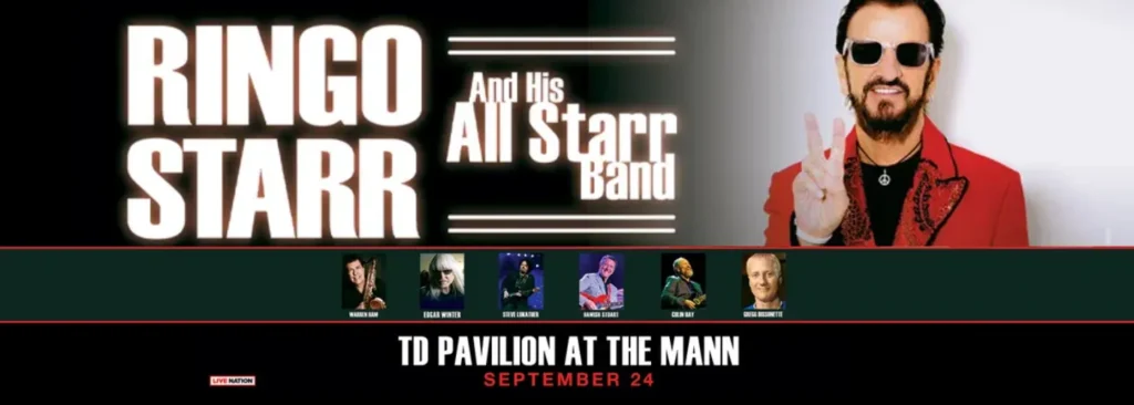 Ringo Starr and His All Starr Band at TD Pavilion at The Mann Center For The Performing Arts